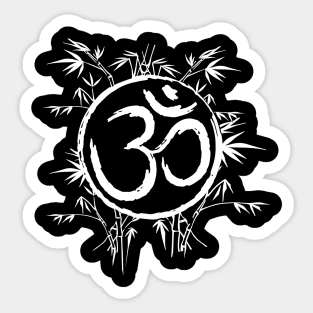 Cosmic Resonance: The Mystical Power of Om Sticker